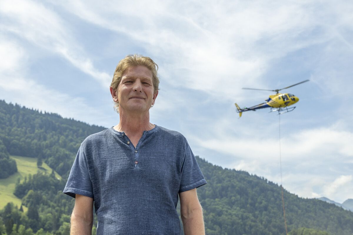 Bürgermeister Berhard Kleber ist seit 1988 für den Lift verantwortlich.