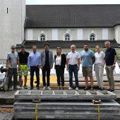 Baubeginn für Mehrzweckpavillon