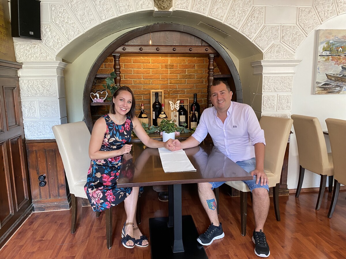 Christine und Mario Sinn führen das Lokal Ristorante Sinnsationell seit 2019. VN/PEM (2)