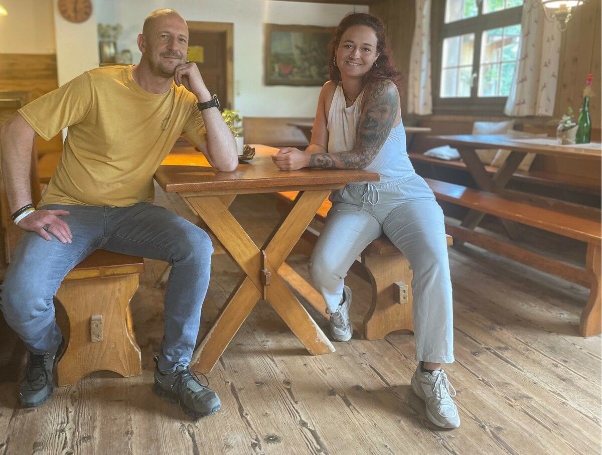 Das Duo freut sich auf die neue Herausforderung in der urigen Gaststätte.