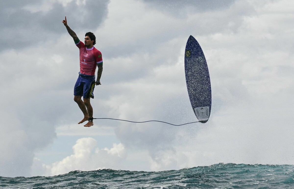 Das ikonische Foto von Gabriel Medina ging um die Welt und hat auf dem Instagram-Profil des Brasilianers mehr als sechs Millionen Likes erhalten. APA