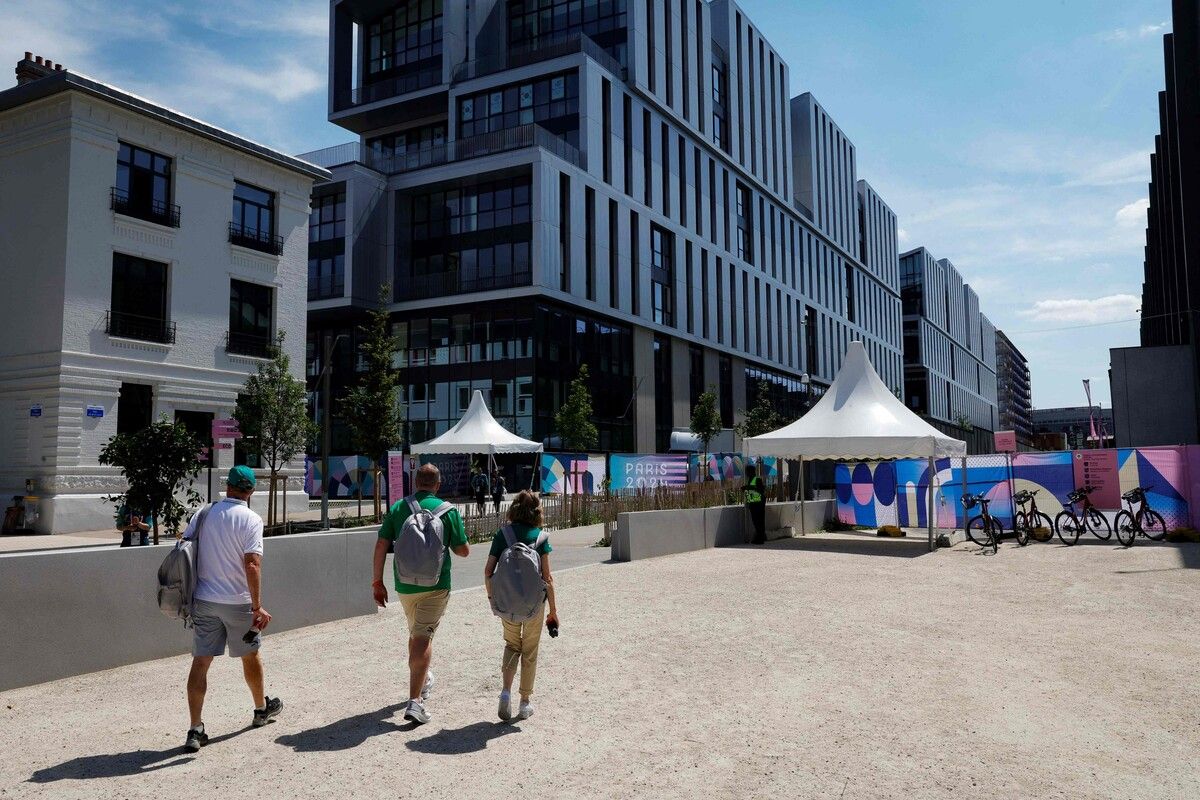 Das olympische Dorf in Paris.Apa