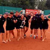 Die Alberschwender Tenniscracks verteidigten den Titel