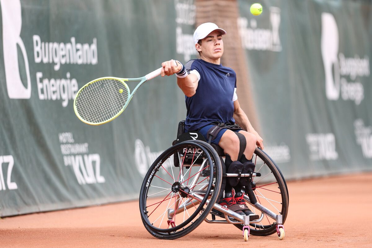 Der 16-jährige Hohenemser Maximilian Taucher lieferte nach seinem Titel-Doppelpack bei den French Open bei der Staatsmeisterschaft die nächste Talentprobe ab.GEPA