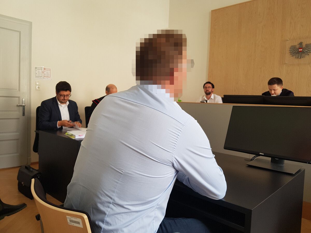 Der Angeklagte bedankte sich vor Gericht nach seiner Verurteilung. Eckert