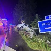 Alko-Lenkerin prallte gegen Leitschiene