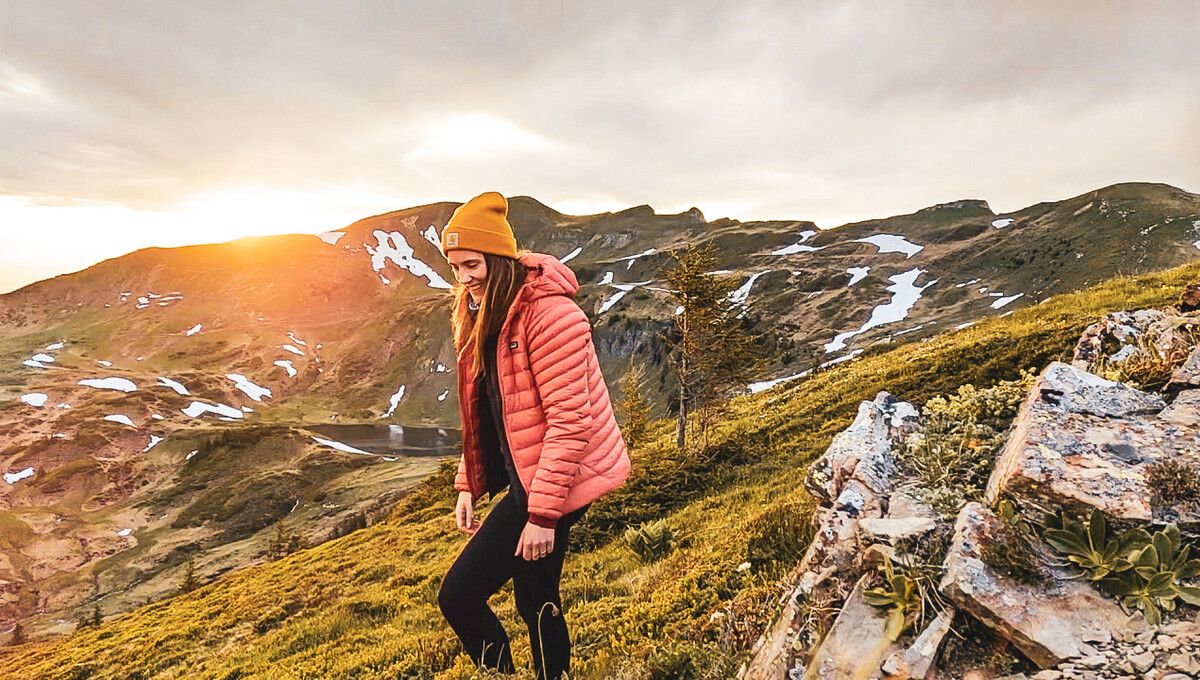 Die Berge und das Wandern verschaffen Corinna Peter nicht nur Ruhe, sondern auch Inspiration.