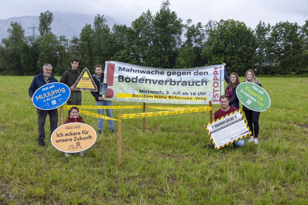Die Entwicklung bedrohe die rund 3200 bäuerlichen Familienbetriebe, kritisiert die Landjugend.VN/Paulitsch