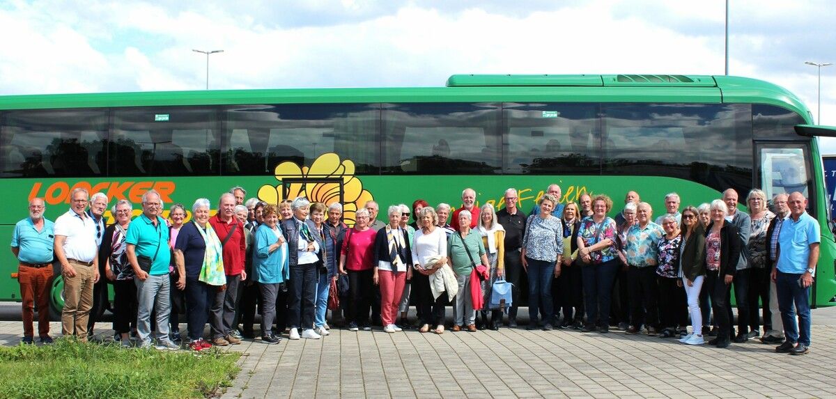 Die große Reisegruppe aus Altach. 50plus Altach