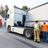 Sattelauflieger auf Kippkurs