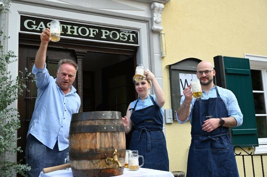 Die Wiedereröffnung des Gasthofs Post war ein voller Erfolg.DOB