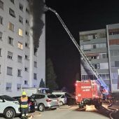 Brand in Bregenz: Bewohner retteten sich vor dem Feuer ins Freie