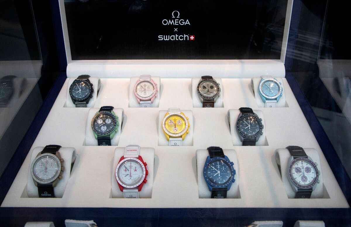 Eine China-Flaute verhagelte dem Uhrenkonzern Swatch das Ergebnis. reuters