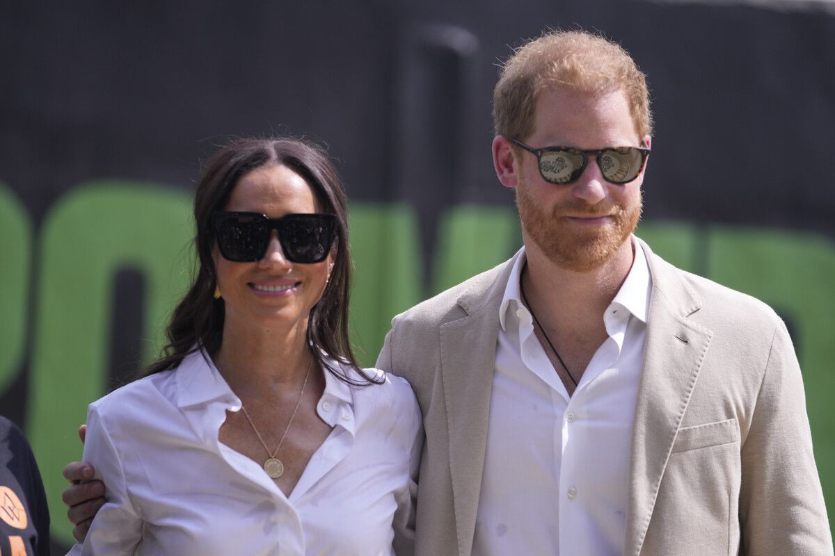 Einer der Gründe für den Rückzug in die USA sei laut Prinz Harry der Umgang der britischen Boulevardmedien mit seiner Ehefrau Meghan. AP