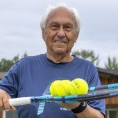 Mit 85 Jahren immer noch am Ball