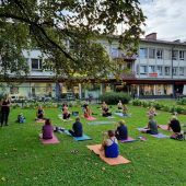 Yoga am Schlossplatz