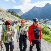 Energiegeladene Wanderung