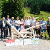 Alpwirtschaftsweg über Grenze hinweg