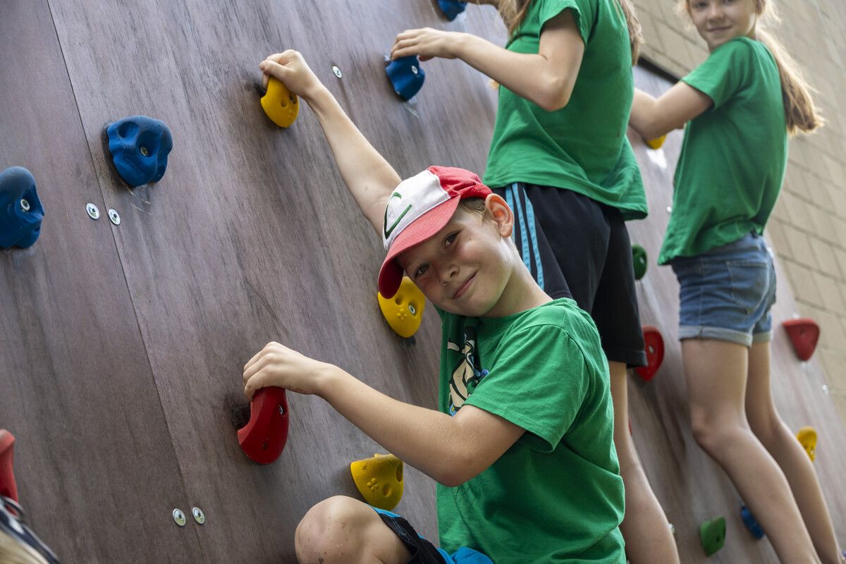 „Gumba“ Noah in Aktion: Zwischendurch wird auch mal abgehangen. 