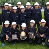 Silbertaler Feuerwehrjugend vergoldet