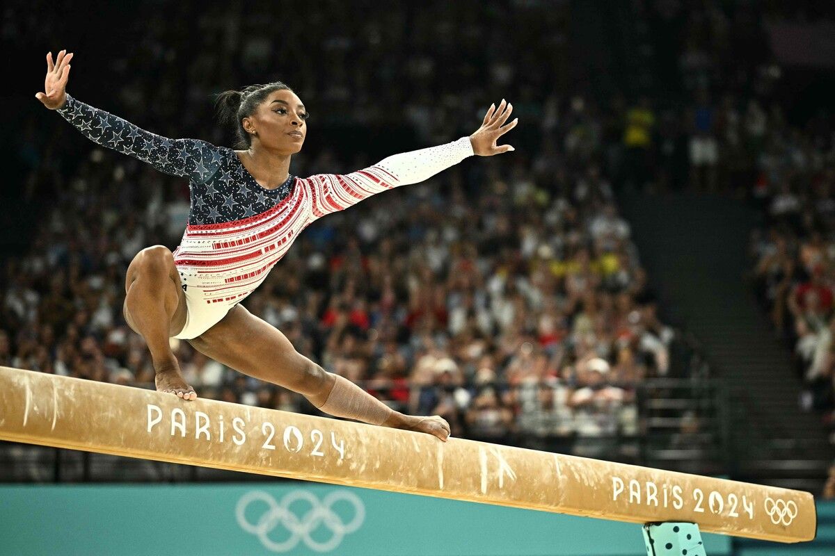 Im Vorfeld der Bewerbe in Paris waren Fragen nach der Fitness von Turnstar Simone Biles aufgetaucht.APA