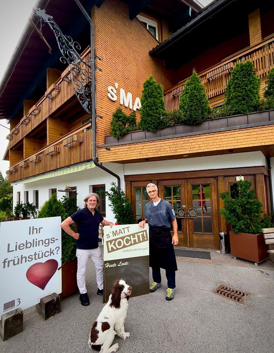 Inhaber Peter Matt und sein Team stellen Kulinarik aus Ungarn, dem Mittelmeerraum und Österreich in den Vordergrund. D.Branz/s‘Matt
