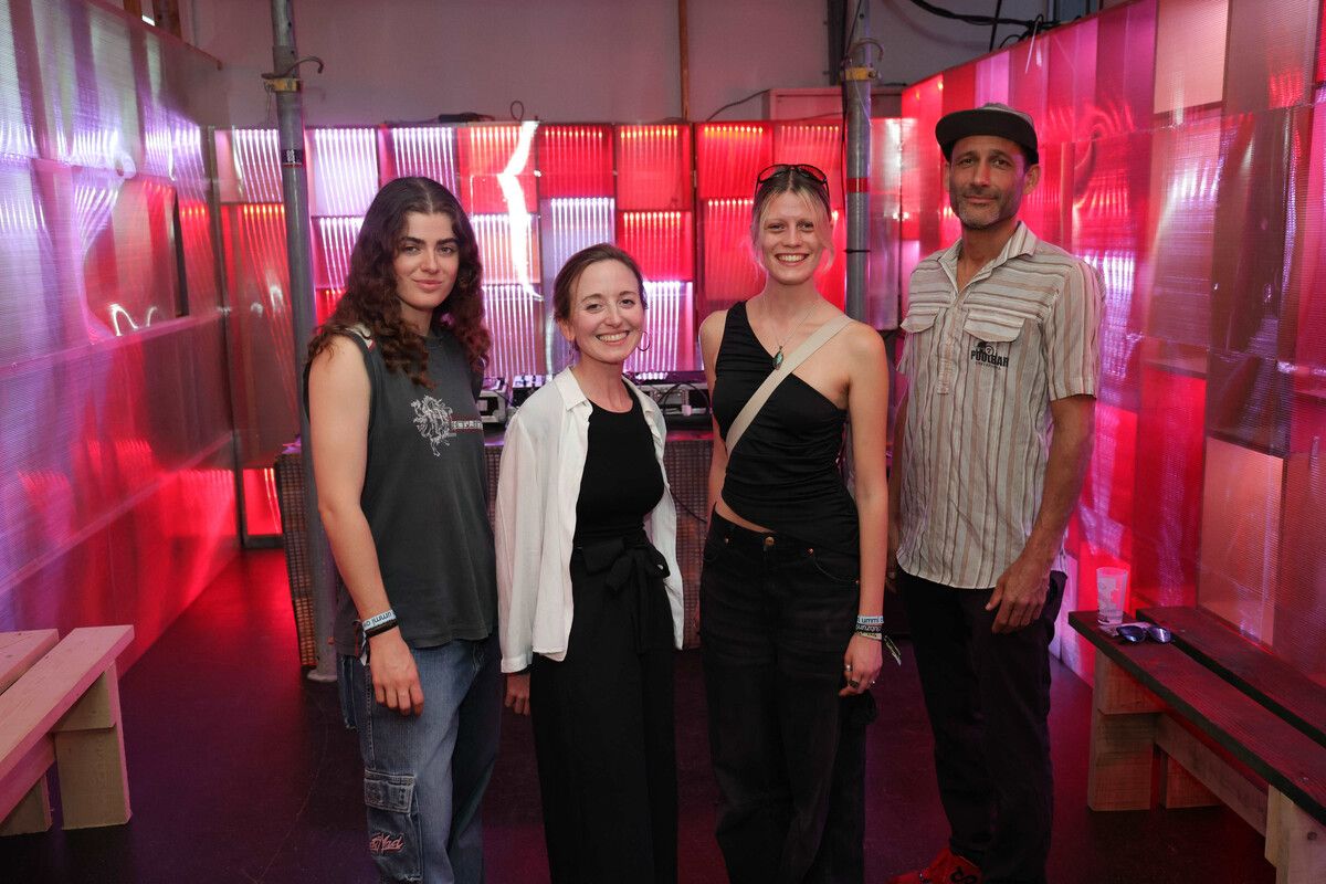 Jamie Lee Rother, Margarita Köhl, Amanda Rechtsteiner und Herwig Bauer. AME