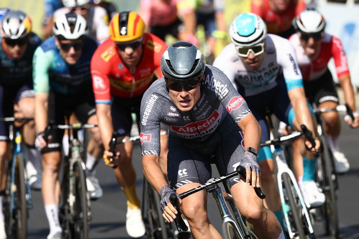 Jasper Philipsen feierte den dritten Etappensieg bei der 111. Tour de France.APA