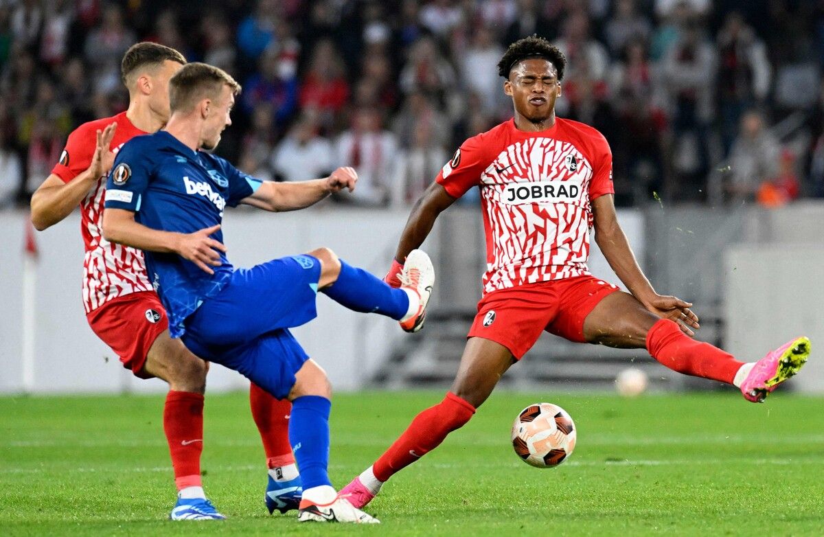 Junior Adamu kam in Freiburg nicht über die Jokerrolle hinaus. Gepa