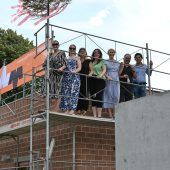 Firstfeier beim Kindergarten Riedteilweg