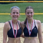 Erfolgreiches Beachvolleyball-Duo