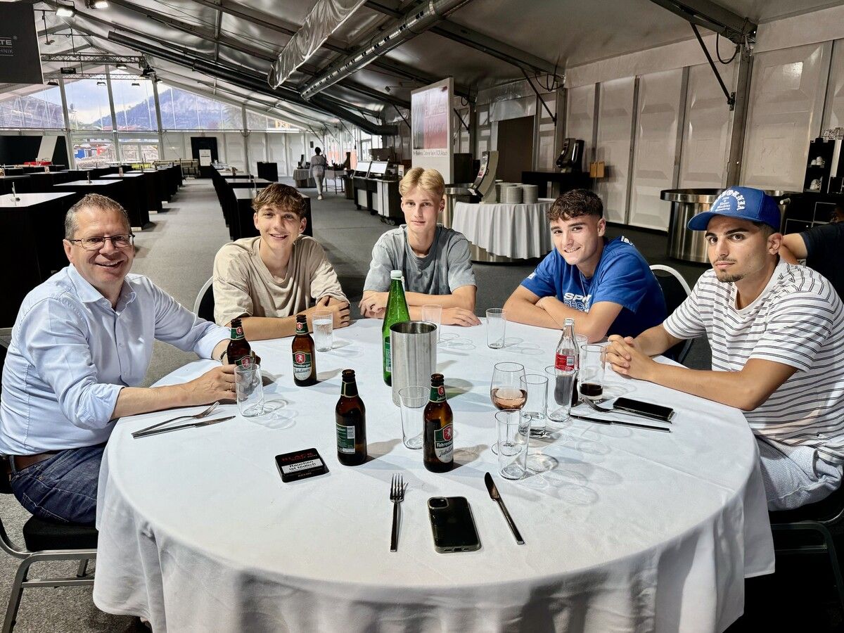 Markus Borg, Felix Oberwaditzer, Filip Milojevic, Damian Maksimovic, Yalcin Erkin.