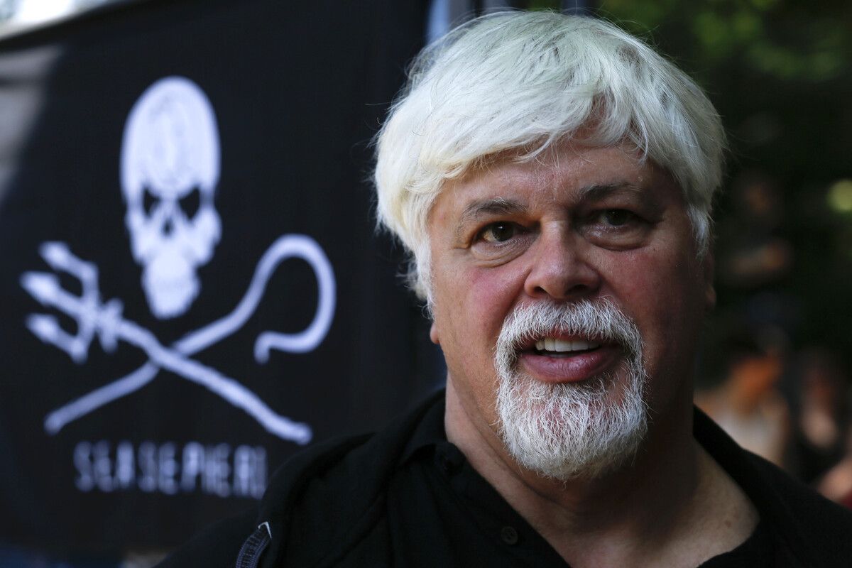 Paul Watson ist Gründer der Meeresschutzorganisation Sea Shepherd. AP