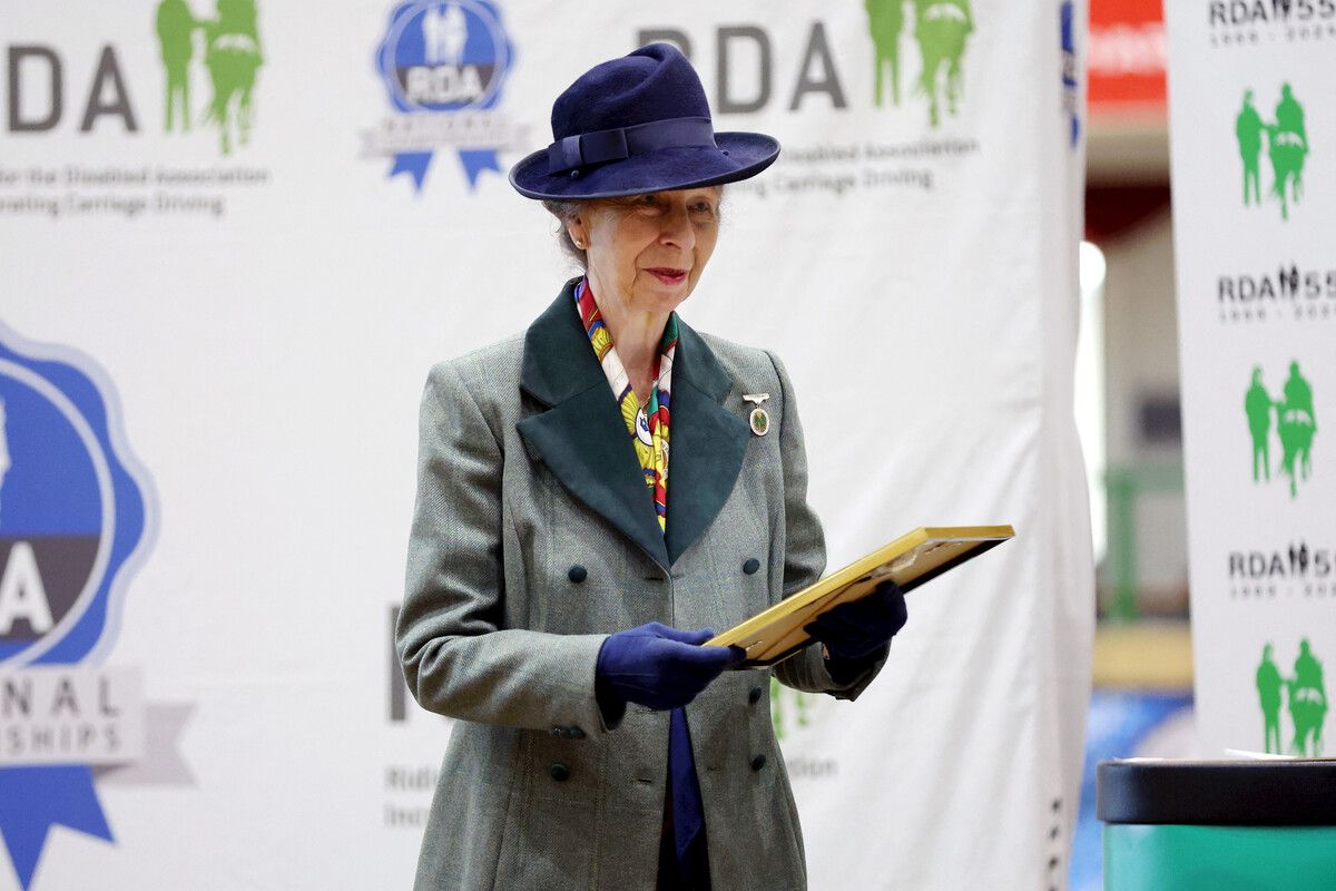 Prinzessin Anne erlitt Ende Juni eine leichte Kopfverletzung. RTS