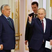 Orbán besuchte Putin im Kreml