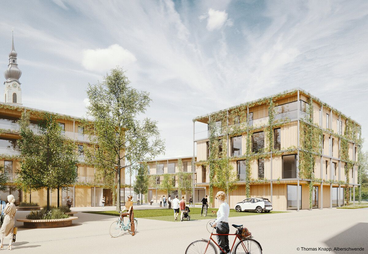 So soll das fertige Gesundheitszentrum 2028 aussehen. Knapp