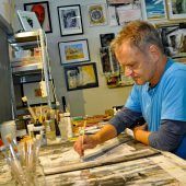 Nach „Clown Dido” wieder ins Atelier