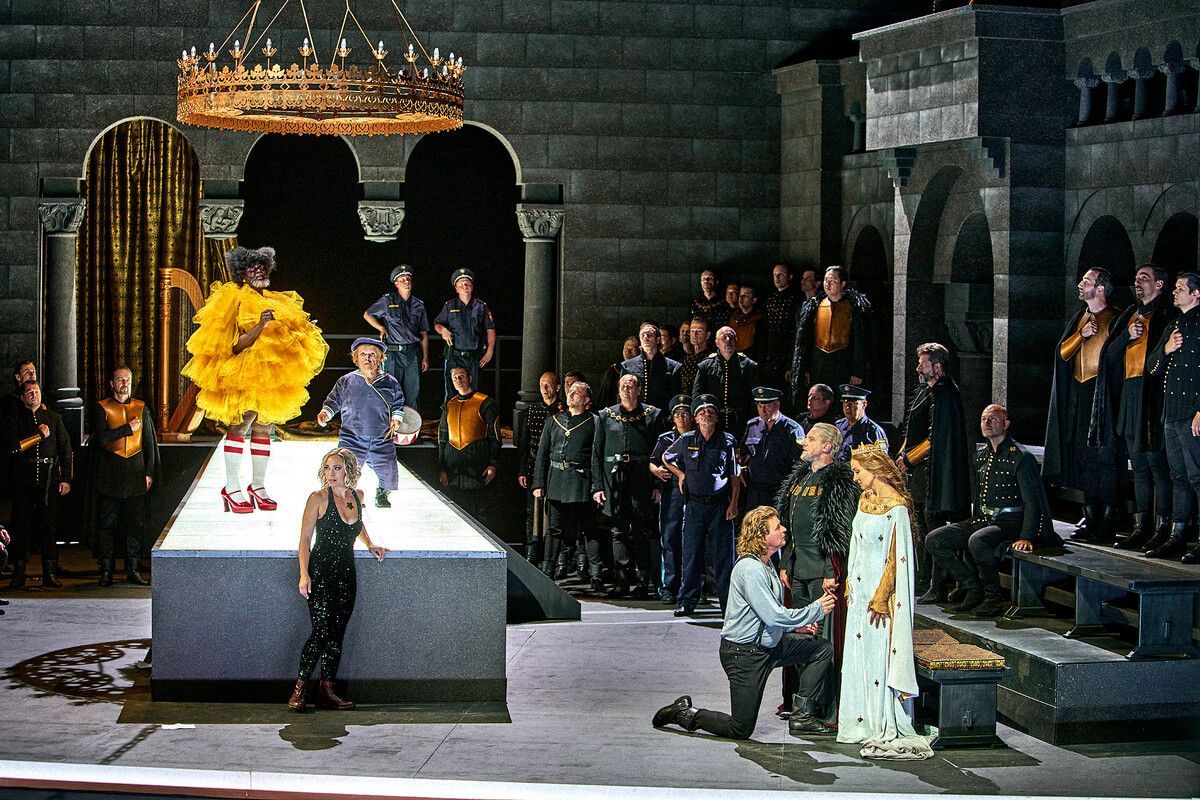 „Tannhäuser“ wurde am Freitagabend bei den Festspielen mit einem wahren Jubelsturm gefeiert. Bayreuther Festspiele/Enrico Nawrath