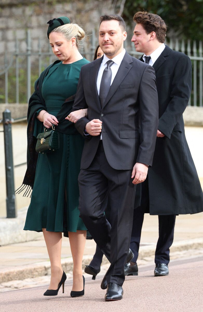 Theodora von Griechenland und Rechtsanwalt Matthew Kumar. RTS