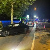 Alkoholisiert gegen Baum gekracht