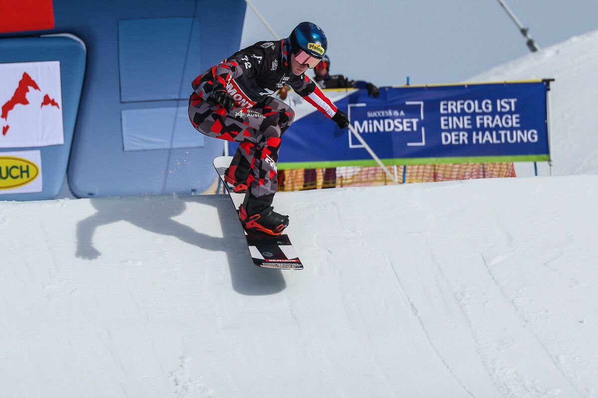 Beim Heim-Weltcup im Winter 2024 durfte Luca Hämmerle noch einmal die kommende WM-Strecke testen.