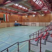 Sporthalle wird weiter modernisiert
