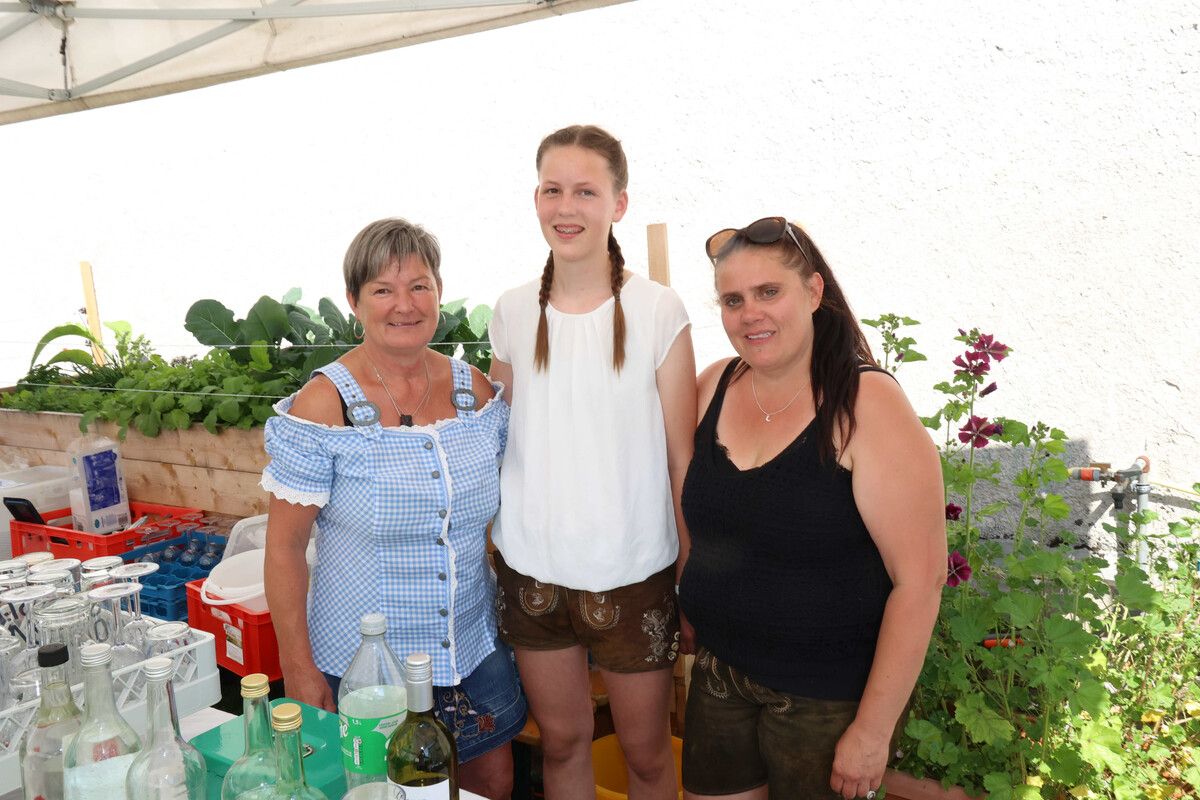 Birgit Zimmermann, Paula Brenner und Susanne Maier.