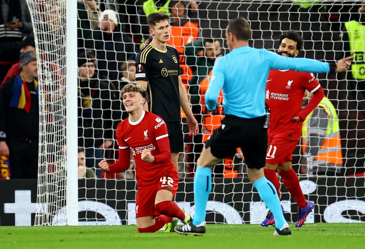 Bobby Clark traf schon für Liverpool in der Europa League.⇒reuters