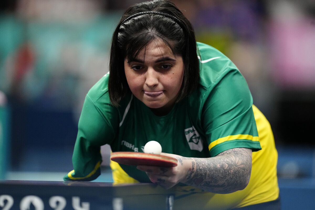 Bruna Alexandre fühlt sich durch ihr Handicap nicht eingeschränkt.⇒AP