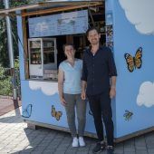 Schülerin designte Karren-Snackbar