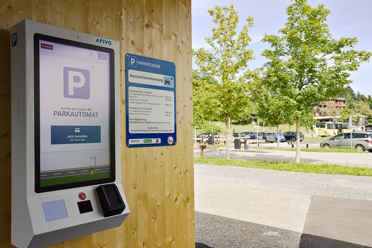 Das Parken wurde neu organisiert.⇒Dornbirner Seilbahn AG