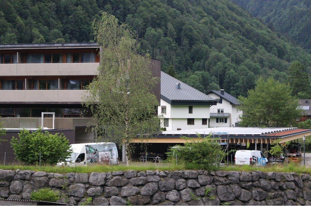 Der Nächtigungsrückgang in Mellau war zu einem Gutteil dem wegen Umbauarbeiten geschlossenen Hotel Sonne geschuldet. ⇒STP (2)