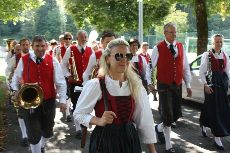 Die Bürgermusik Rankweil spielt am Sonntag bei der Rankler Kilbi auf.⇒ VN/TK (3)