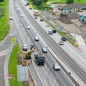 Spurwechsel auf der Autobahn